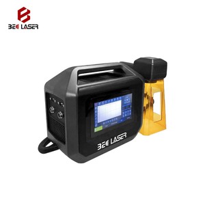 เครื่องเลเซอร์ไฟเบอร์แบบมือถือ 20w 30w  แหล่งกำเนิด BEC แบบพกพา สำหรับการแกะสลักโลหะ - Product Image 3