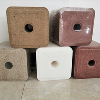 Blocs de sel himalayen de bloc de lécher animal de vaches laitières minérales pour le bétail