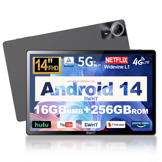 14 15 Inch MTK6789 Android 12 Octa Core Tablet PC 1080p Capacitive Screen ROHS Certified New Educational Professional Factory