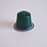 Capsules de café vides compatibles espresso en papier d'aluminium jetables avec couvercle
