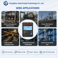 UNI-T UT511 Professional Insulation Resistance Tester 1000V Megohmmeter with PI DAR Timed Test AC DC Voltage