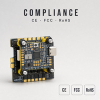 Contrôleur de vol JHEMCU H743NOXE Stack H743 32 bits 60A MINI ESC 4-en-1 20*20mm pour drone FPV Freestyle