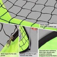 Hersteller OEM Fußballnetz Hinterhof-Tor mit Tragetasche Pop-up Kinder-Trainingsset für Innen und Außen
