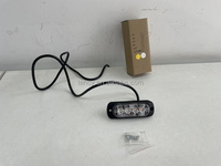 Projecteur LED stroboscopique à montage en surface, rouge, bleu, ambre, blanc, d'urgence, ultra-mince, certifié CE, en alliage d'aluminium, multi-clignotant, lumière constante 1