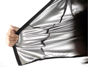 Body Building Suana tuta da uomo dimagrante palestra <span class=keywords><strong>Sauna</strong></span> Top uomo manica lunga giacca da allenamento con felpe con cappuccio - Product Image 2