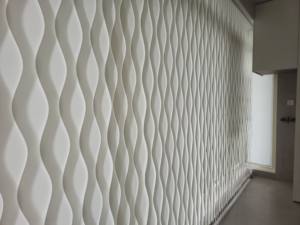 Persianas Verticales Minimalistas de Onda de Agua Eléctricas Nuevas de Fábrica, Poliéster Anti-UV, Integradas y Personalizables para Balcón y Sala de Reuniones - Product Image 4