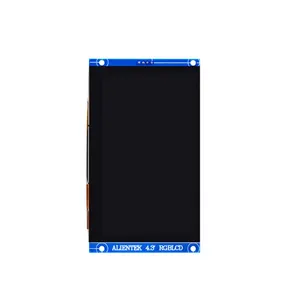 FLYCHIP Positive atomic resolution 800*480 RGB interface 4.3 "RGB capacitive touch LCD screen module Electronic components