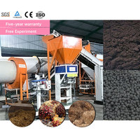 Ligne de production d'engrais organique clé en main WINWORK avec granulateur à moteur haute efficacité pour le traitement du fumier animal