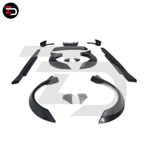 Ventes d'usine Kit carrosserie large LB avec pare-chocs avant, jupes latérales, élargisseurs d'ailes et spoiler pour <span class=keywords><strong>Infiniti</strong></span> <span class=keywords><strong>G37</strong></span> 2 portes 2008-2014 - Product Image 6