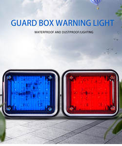 Feux LED d'ambulance super lumineux imperméables Rouge/Bleu/Blanc/Ambre/Vert Feux stroboscopiques et de <span class=keywords><strong>scène</strong></span> d'urgence Matériel PC ABS - Product Image 5