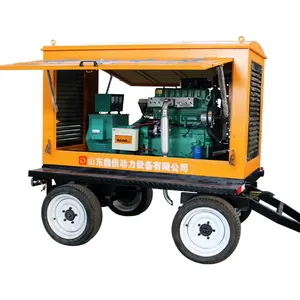 Cummins generator Power 40kw 30 kVA diesel generator with trailer