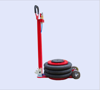 Cric de voiture à triple sac robuste de 3 tonnes avec outils de levage pneumatiques à poignée pour l'entretien de la voiture