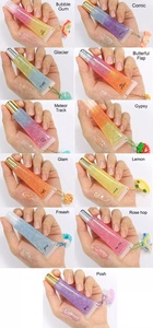 Lipgloss Tabung Pemeras Gantungan Kunci, Produsen Lipgloss Dasar Air <span class=keywords><strong>Liptint</strong></span> Plumping Label Pribadi Buah Shimmer <span class=keywords><strong>Lip</strong></span> <span class=keywords><strong>Gloss</strong></span> untuk Anak Perempuan - Product Image 5