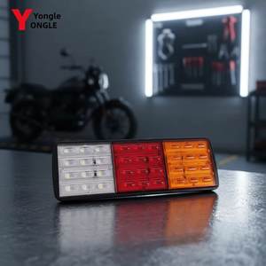 <span class=keywords><strong>Luz</strong></span> <span class=keywords><strong>Trasera</strong></span> de Repuesto para Camión, 60 LED, Multicolor (Rojo, Ámbar, Blanco), de Alta Calidad - Product Image 4