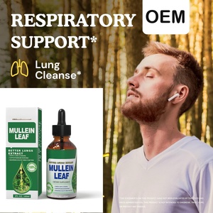 <span class=keywords><strong>Vigo</strong></span> Lung Detox and Cleanse-Tintura de hojas de mullein líquido-Gotas de mullein de extracto vegano sin azúcar y alcohol para los pulmones - Product Image 3