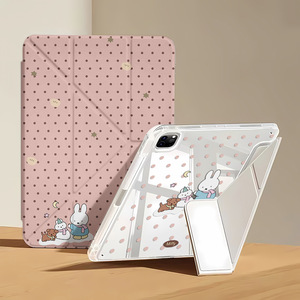 เคสแท็บเล็ตอะคริลิคแบบพับขอบได้ ป้องกันรอบด้าน ดีไซน์เรียบง่าย สำหรับ iPad Pro 11 13 นิ้ว - Product Image 4