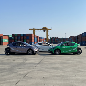 Tricycle au design épuré, carrosserie fermée, puissance 7500W, autonomie de 120 kilomètres - Product Image 3