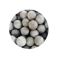 1 2 6 pouces 90 mm laminé à chaud forgeage forgé meulage médias métal acier au carbone boule à vendre minerai ciment humide broyeur à boulets Gcr15