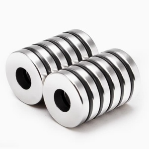 ผู้ผลิต OEM แม่เหล็กนีโอไดเมียมทรงกระบอกแบบเรเดียล แม่เหล็กทรงวงแหวนแบบมีรู  แม่เหล็กนีโอไดเมียมแรงสูงแบบกำหนดเองได้ - Product Image 4