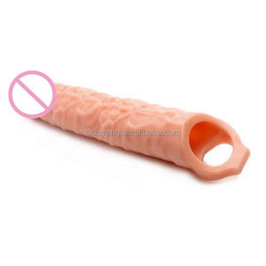 28cm lange Silikon Hahn Vergrößerung Extender langlebige Kondome für Männer Penis Ärmel - Product Image 2