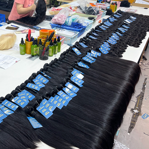 Extensions de cheveux humains cambodgiens en gros, lots de cheveux alignés cuticules de donneur unique pour propriétaires de salons et fournisseurs de cheveux - Product Image 5