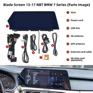 วิทยุติดรถยนต์หน้าจอแอนดรอยด์ 12.3 นิ้ว พร้อมระบบนำทาง GPS สำหรับรถยนต์ BMW ซีรีส์ 7 รุ่น F01 F02 ปี 2011-2016 2017 รองรับ Wireless BT Carplay ชิปประมวลผล Snapdragon พร้อมระบบ 4G DSP - Product Image 3