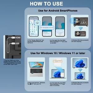 Transmisor HDMI Inalámbrico, Dispositivo de Duplicación de Pantalla HD, Proyector de Pantalla de Alta Definición y Dispositivo de Duplicación - Product Image 4