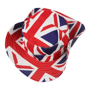 Sombrero <span class=keywords><strong>de</strong></span> Vaquero Americano <span class=keywords><strong>de</strong></span> Doble Cara Solpop para Mujer, con Bandera Union Jack, Ala Ancha, para Fiestas, Partidos <span class=keywords><strong>de</strong></span> Fútbol Mundial - Product Image 6
