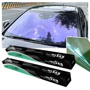 Película Camaleón VLT 60% 6099 de Alta Calidad para Tintado de Ventanas de Auto, Cambio de Color Solar, Protección Solar, Morado/<span class=keywords><strong>Verde</strong></span>/Azul/Rojo - Product Image 2