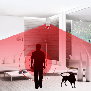 Detektor Microwave inframerah nirkabel luar ruangan Alarm inframerah ganda Alarm Anti Maling ganda - Product Image 4