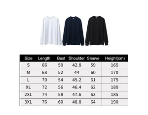 High Quality Knitted Solid 230GSM Loose Fit O-Neck Long Sleeve <b>T</b> <b>Shirt</b> Sorona <b>Cool</b> Feeling Casual <b>T</b>-<b>shirt</b> Custom Logo Tshrit - Product Image 5