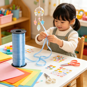 Nastro Blu in Plastica Riutilizzabile Party Love Cinta 91M per Decorazioni di Compleanno, Uso Interno - Product Image 6