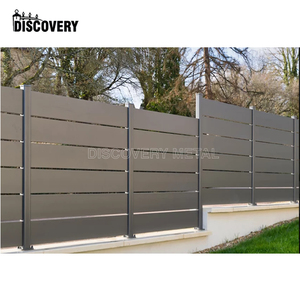 Revêtements en poudre vallas de aluminio valla de seguridad Rejillas de privacidad para cerramientos exteriores - Product Image 2