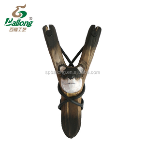 Lance-pierre en bois sculpté à la main pour enfants, modèle <span class=keywords><strong>Bailong</strong></span> BL, design personnalisé, vente chaude d'usine, pour le tir en extérieur - Product Image 3