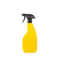 Bouteille pulvérisateur rechargeable de 750 ml, écologique, jaune, en PET, distributeur de nettoyant multi-usages pour la maison et le jardin
