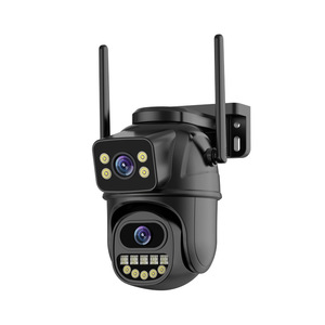 Ống kính kép 10MP 5K <span class=keywords><strong>Wifi</strong></span> IP66 <span class=keywords><strong>IP</strong></span> <span class=keywords><strong>Camera</strong></span> không dây PTZ ai con người detectn tự động theo dõi ngoài trời Bullet CCTV <span class=keywords><strong>Camera</strong></span> An Ninh - Product Image 2
