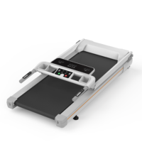 Tapis roulant électrique motorisé à inclinaison automatique pour usage domestique Écran LED à vitesse intelligente de 1 à 16 km/h avec test de fréquence cardiaque