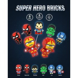 Juego de Bloques de Construcción Personalizados para Niños, Juguetes de Modelos Geniales para Armar, Juguetes Educativos para Niños, Juego de Autos - Product Image 4