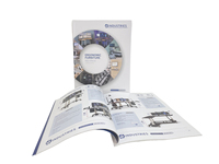 Brochure de catalogue personnalisée avec impression couleur sur papier d'art, reliure parfaite, pour l'introduction de produits d'entreprise de meubles ergonomiques