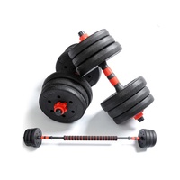 Ensemble d'haltères réglables de haute qualité pour hommes 15kg Haltères de fitness à domicile