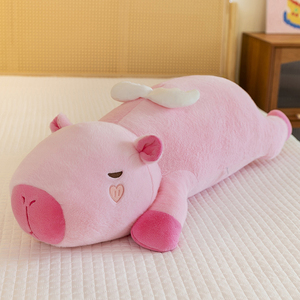 Tùy chỉnh Angel capybara đồ chơi sang trọng bán buôn, mềm PP bông Thú nhồi bông cho trẻ em Quà tặng & giảm căng thẳng - Product Image 5