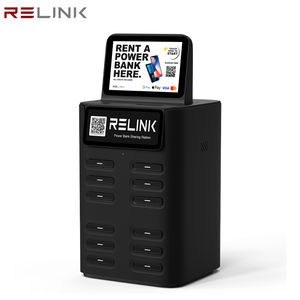 Kiosque de location de batteries externes, station de batteries externes partagées, distributeur automatique de recharge de téléphone, système de recharge pour les entreprises de location - Product Image 1