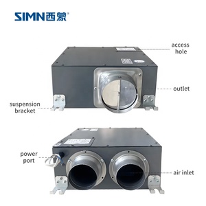 Nhà Máy Trực Tiếp 220V DC Xả Quạt Ly Tâm Ống Làm Sạch Cân Bằng Không Khí Lưỡi Thép Không Gỉ Công Nghiệp Nhà Hàng Sử Dụng OEM - Product Image 5