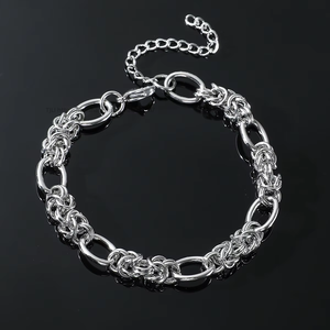 Circle Bracelet <b>Titanium</b> Steel Design Couple Bracelet Bracelet Bracelet Tanjing Fashion Lijing Necklace - Product Image 1