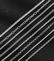 Colliers en argent sterling RINNTIN SC, chaîne cubaine en or pour femmes et hommes, Cadena De Plata 925, bijoux fins