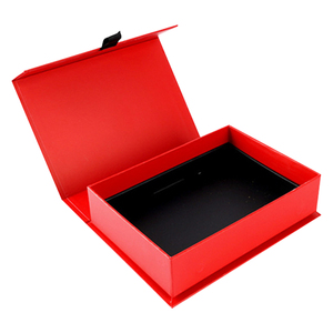 Caja Magnética de Cartón Plegable Rosa Grande de Lujo Personalizada con Tapa de Cierre Magnético para Empaque - Product Image 5