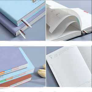 Cuaderno 2024, <span class=keywords><strong>planificador</strong></span> de horarios de 365 días, tamaño A5, lista de Agenda <span class=keywords><strong>semanal</strong></span>/mensual, logotipo personalizado, Escuela/regalo, cubierta de papel, cuaderno de negocios - Product Image 4