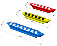Prix usine gonflable flyfish bateau banane Jeux d'eau gonflables Flyfish Banana Boat