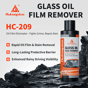 Autoquize HC209 – Nettoyant pour film gras automobile, revêtement hydrophobe, repousse la pluie et le brouillard, restaure la clarté cristalline du pare-brise - Product Image 2