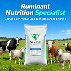Urée à libération lente protégée par le rumen, libération contrôlée de l'azote pour une supplémentation sûre en NPN, soutient la synthèse des protéines microbiennes - Product Image 1